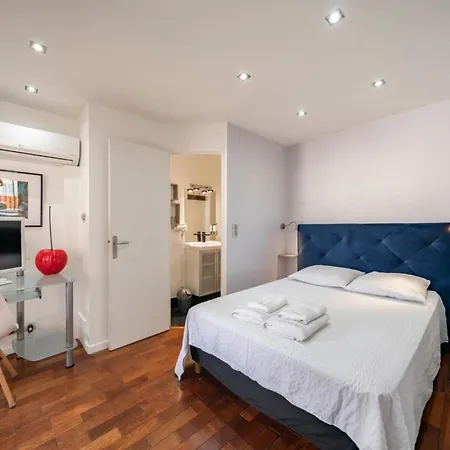 Lägenhet Wonderful Sea-view 5-room Cannes