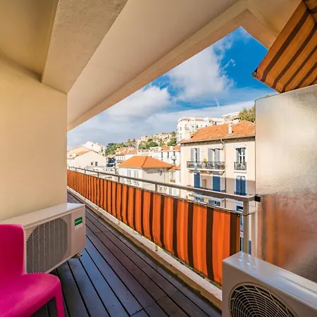 Wonderful Sea-view 5-room Канны